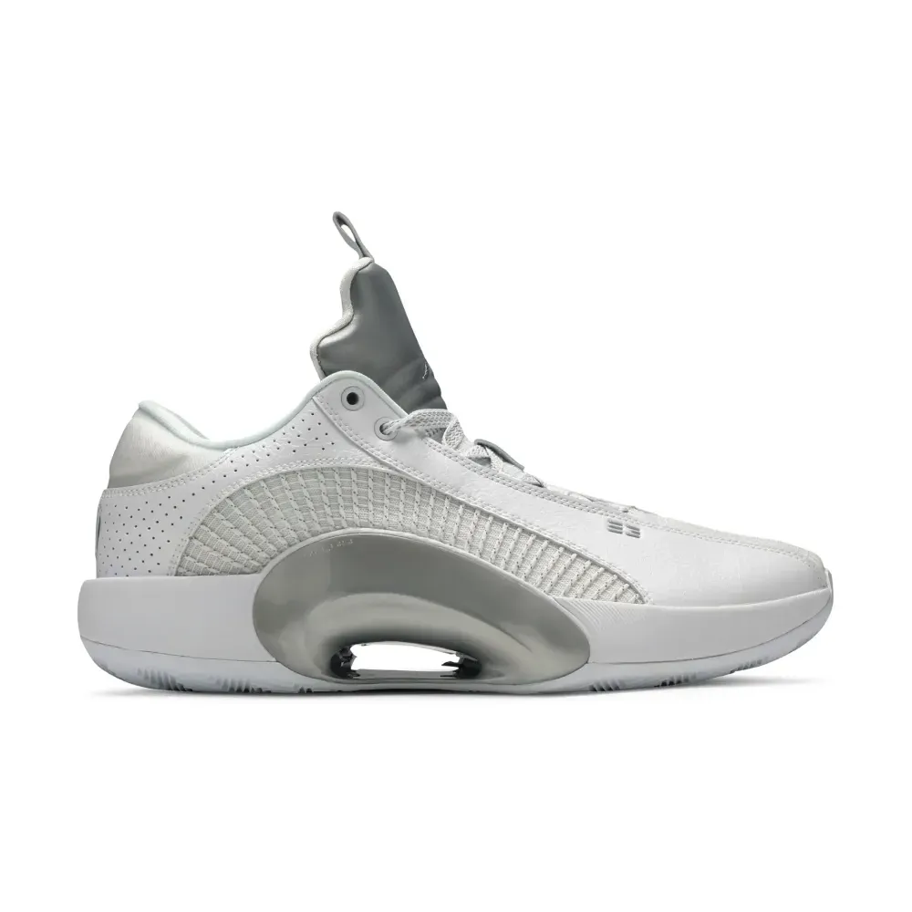 Air Jordan XXXV Low Clear Sole Metallic Silver foto 1