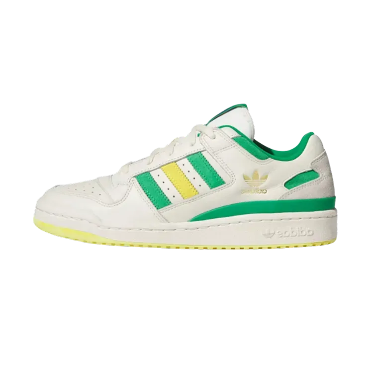 adidas Forum Low CL Off White Green Yellow