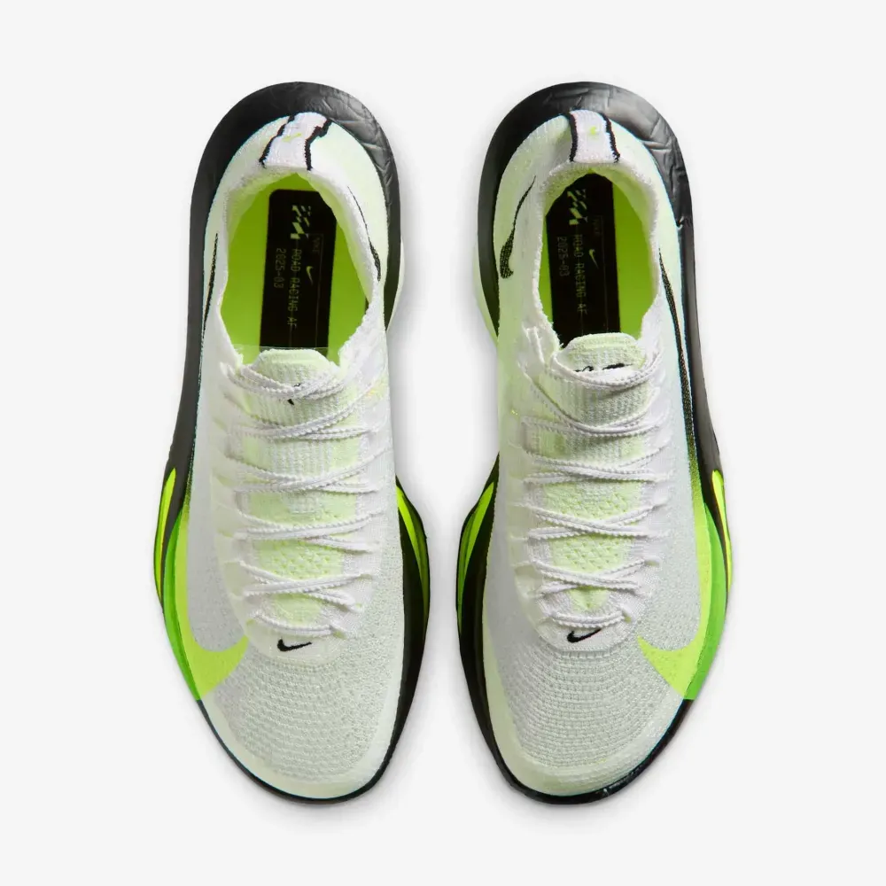 Nike Air Zoom Alphafly NEXT% 3 White Black Volt - Droper