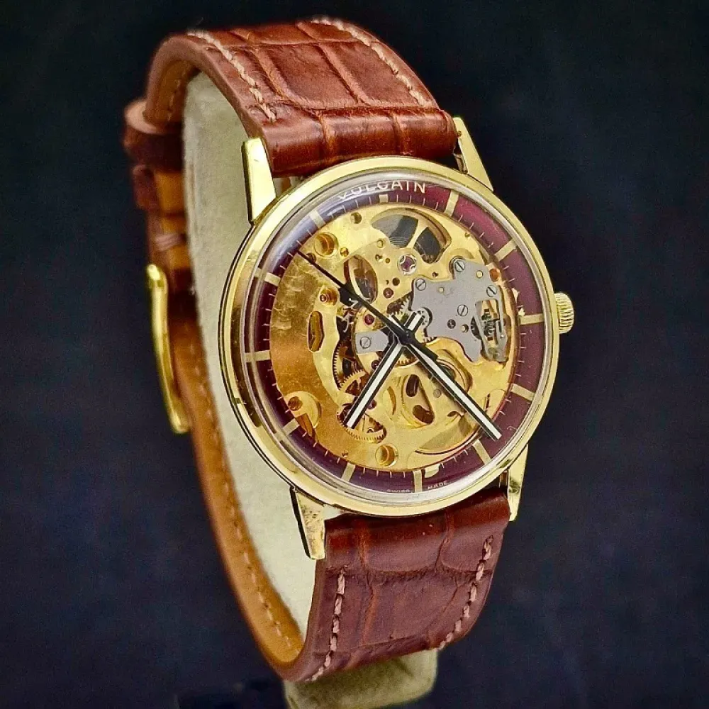Relógio Vulcain Skeleton Manual Winding 36mm foto 1