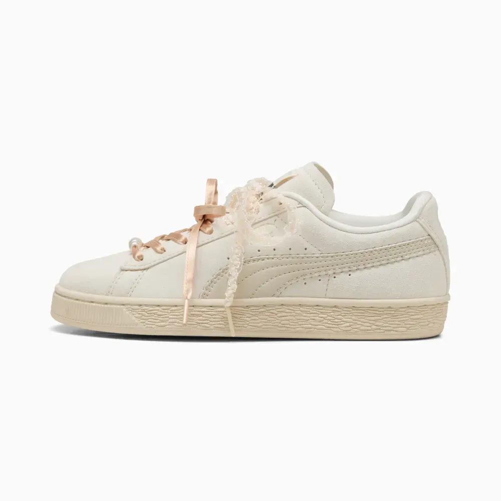 Puma Suede Bloom Frosted Ivory Silver Fog foto 1