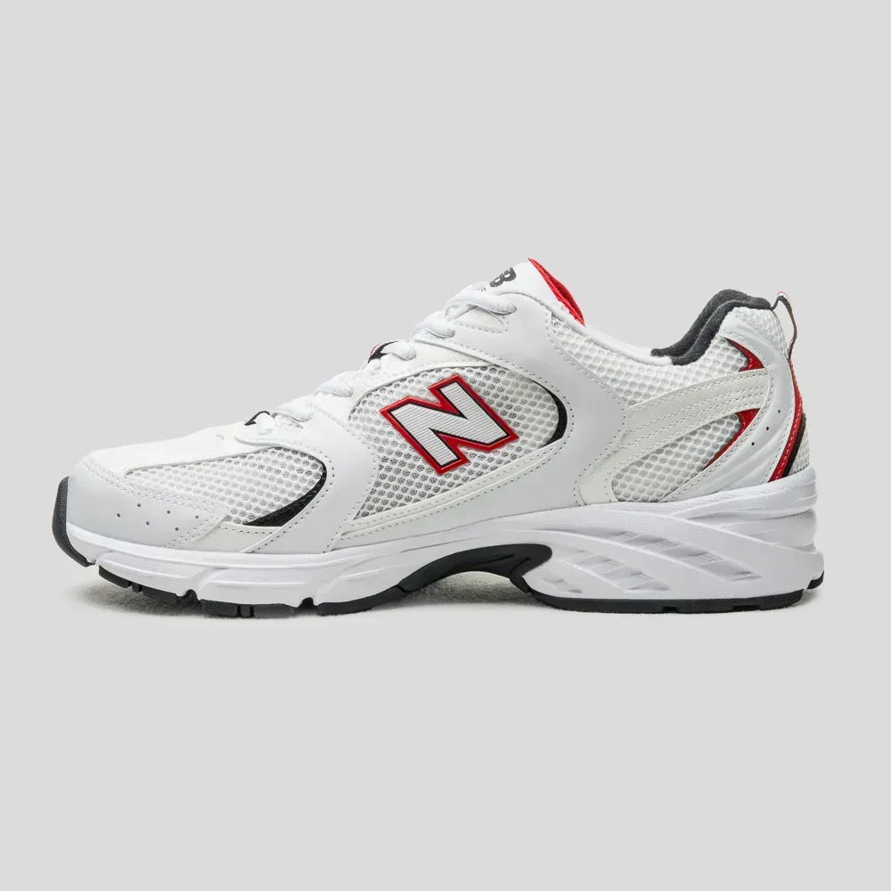 São Paulo FC x New Balance 530 SPFC White Black Red foto 3