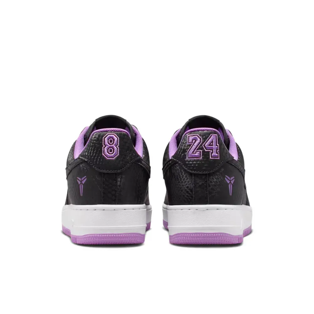Kobe Bryant x Nike Air Force 1 Low Black Purple Stardust foto 4