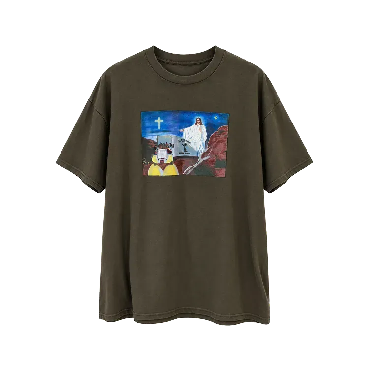 Paradise Him x Supreme Camiseta SS Green