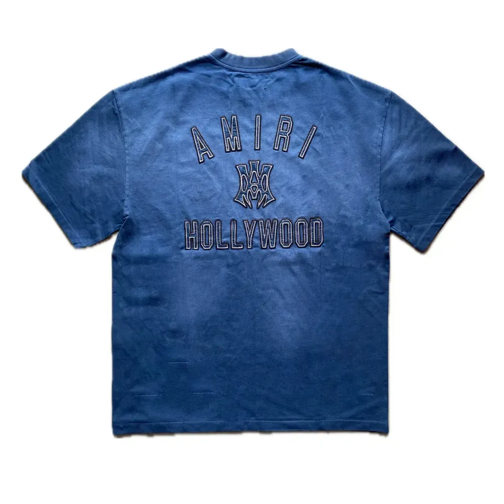 Camiseta Amiri Hollywood Blue foto 1
