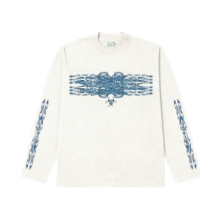 Camiseta CIPHER Waffle Long-Sleeve Beige