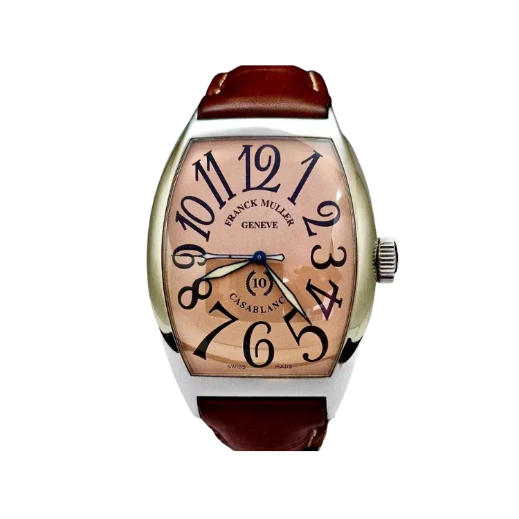 Relógio Franck Muller Casablanca 10th Anniversary Salmon 39.5mm
