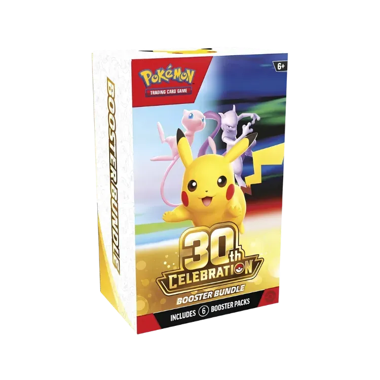Combo de Pacotes Celebração de 30 Anos Pokémon TCG EN-US