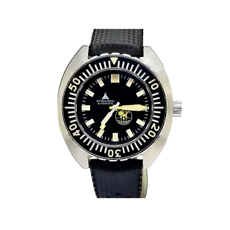 Relógio Synchron Poseidon Black Edition 42mm