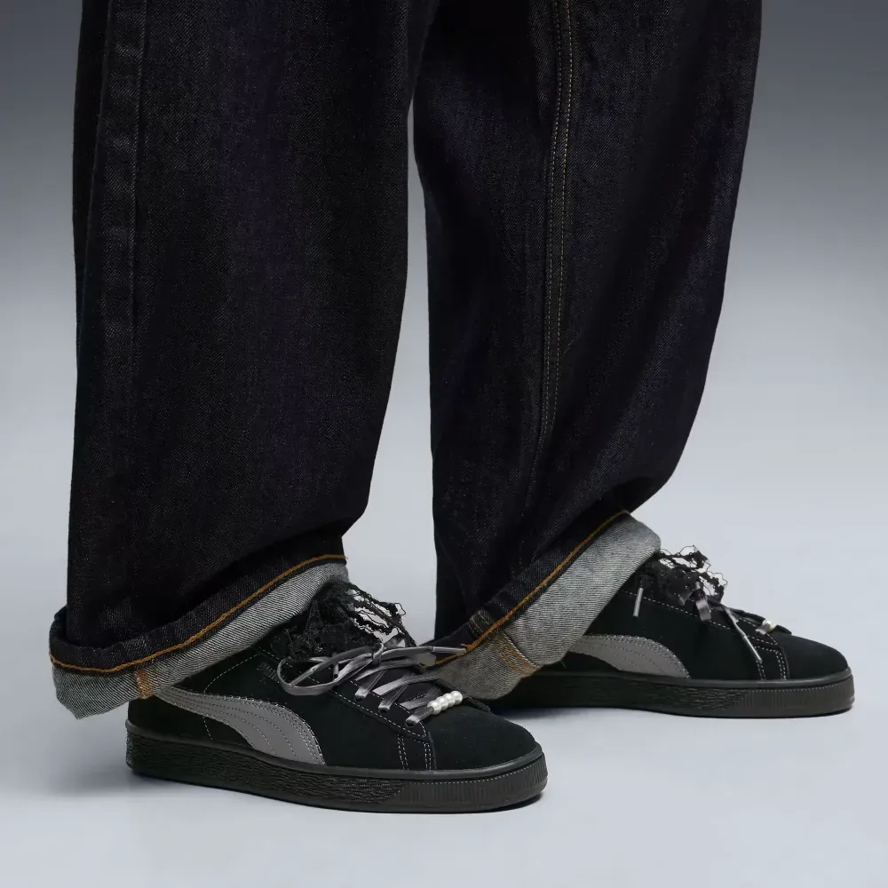 Puma Suede Bloom Black Slate Sky foto 5