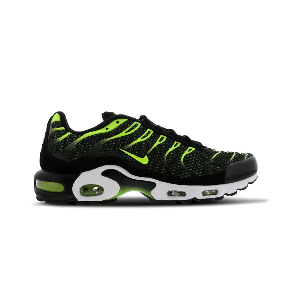 Nike Air Max Plus Black Dark Grey Volt foto 1