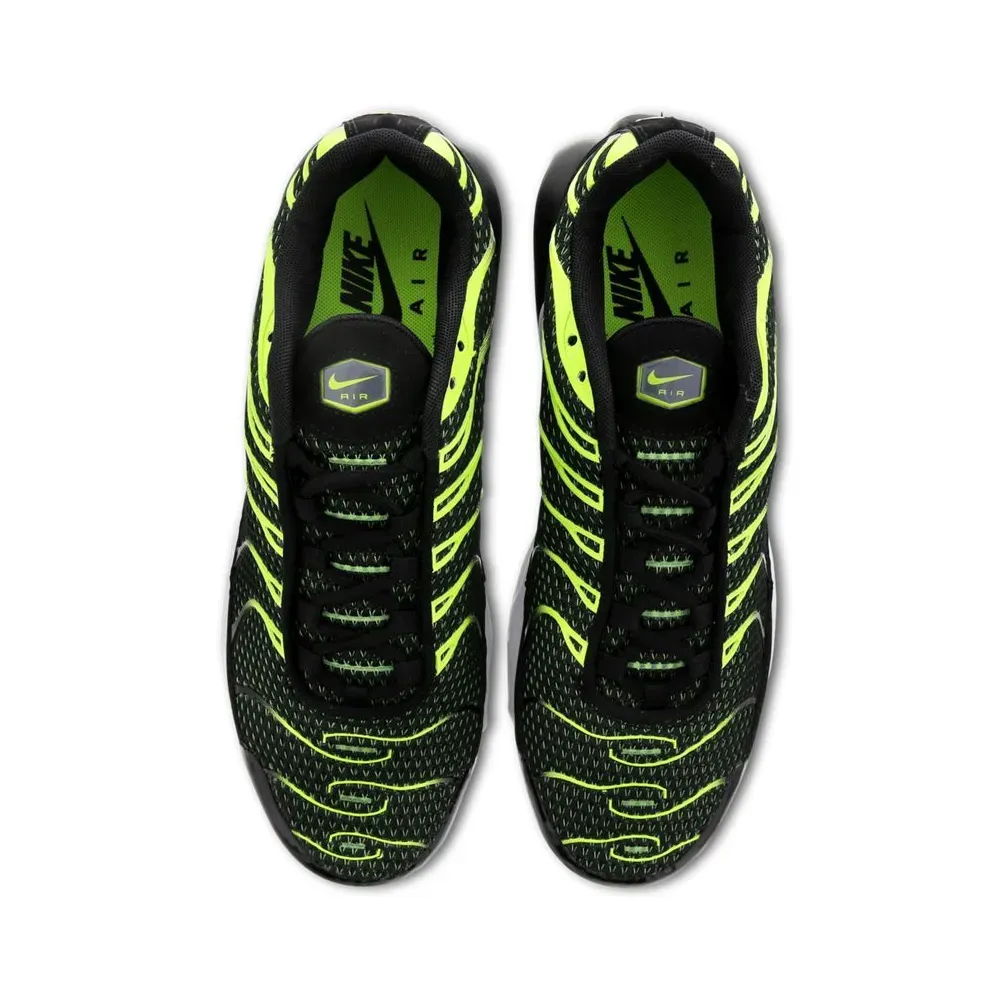 Nike Air Max Plus Black Dark Grey Volt foto 2