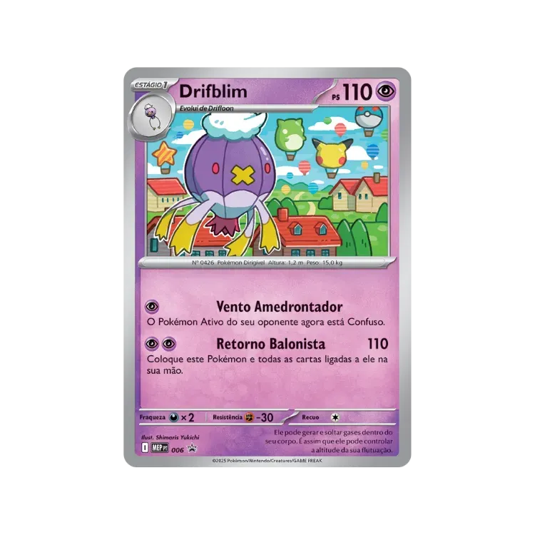 Drifblim (6) Mega Promos Pokémon TCG