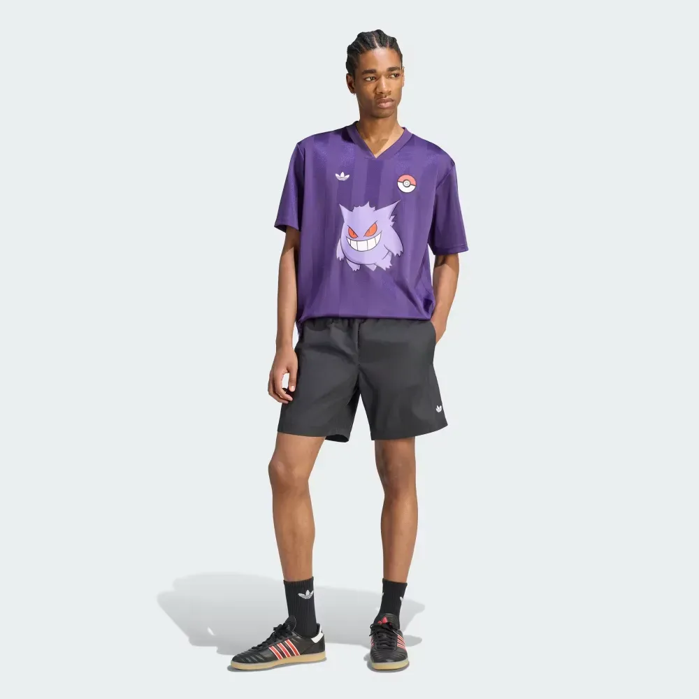 Pokémon x adidas Camiseta Loose Jersey Gengar Violet foto 2