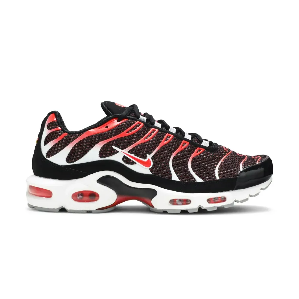Nike Air Max Plus Hot Lava Black Bright Crimson Wolf Grey foto 1