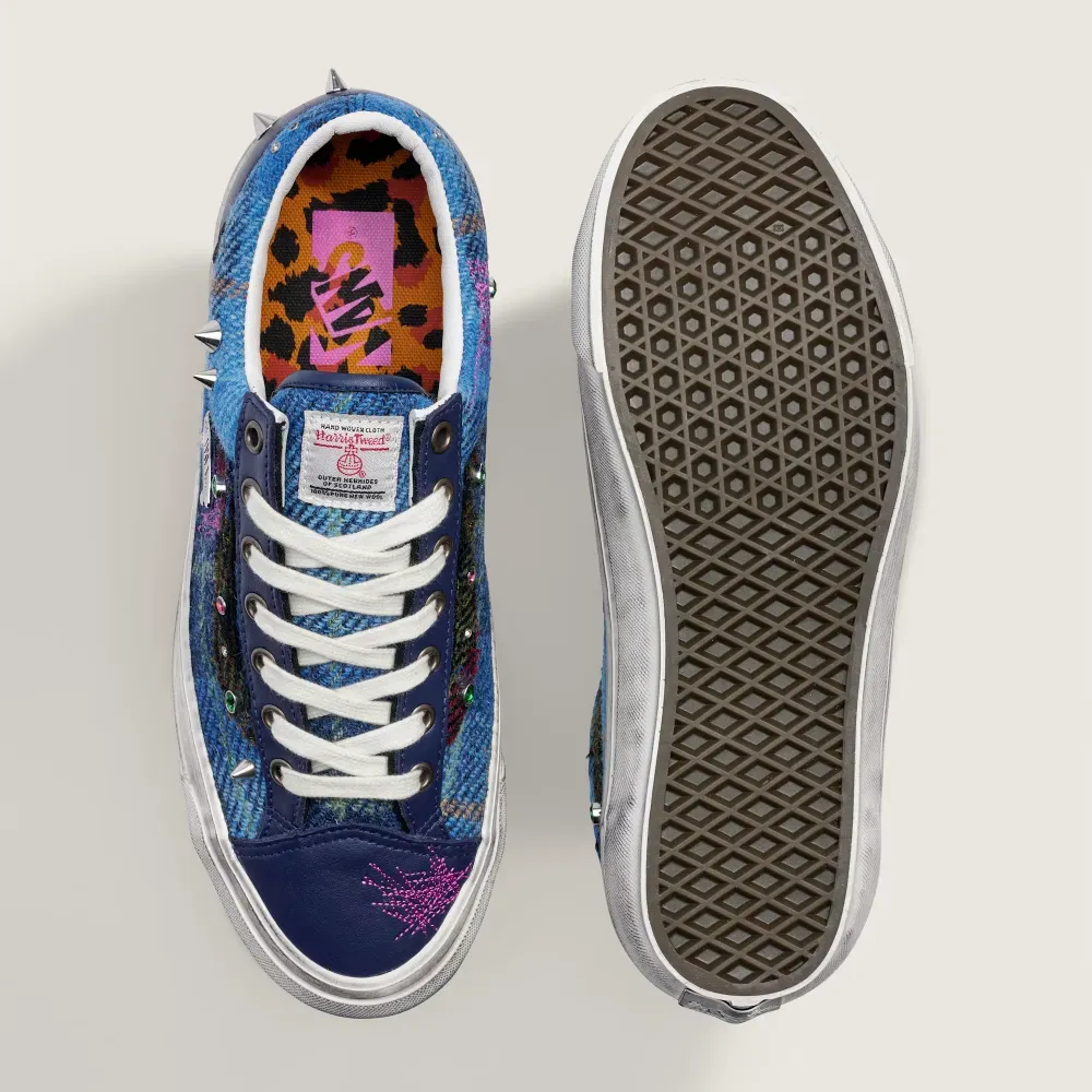 Harris Tweed x Vans Premium Old Skool 36 Tweed Navy Blue foto 3