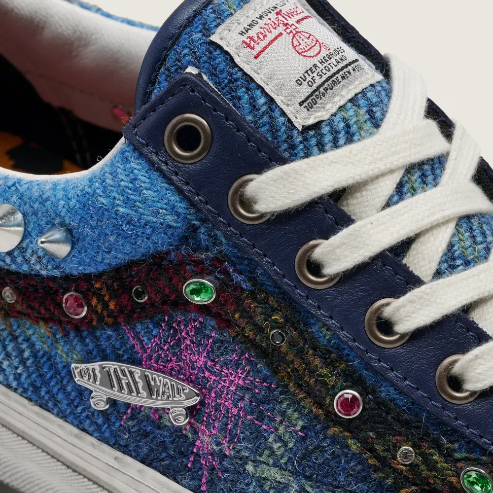 Harris Tweed x Vans Premium Old Skool 36 Tweed Navy Blue foto 4
