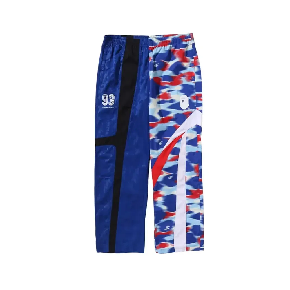Conjunto Bape Split Stand Collar Track Blue foto 1