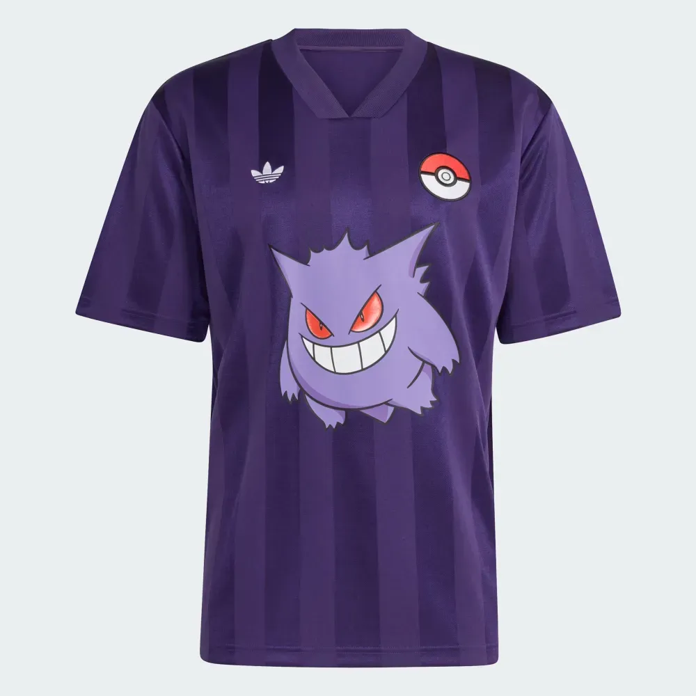 Pokémon x adidas Camiseta Loose Jersey Gengar Violet foto 3