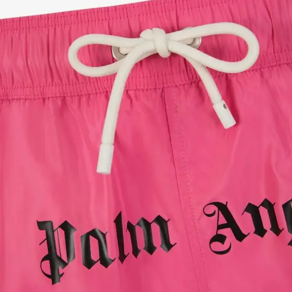 Bermuda Palm Angels Logo Print Pink foto 2
