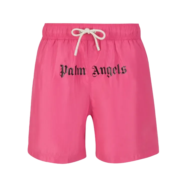 Bermuda Palm Angels Logo Print Pink