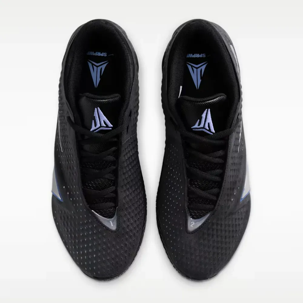 Nike Ja 4 Dark Mode Black Metallic Silver Cobalt Bliss foto 2