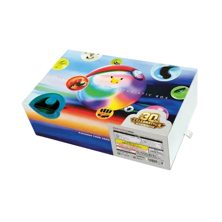 Box Coleção Futurista 30th Celebration Pokémon TCG JPN