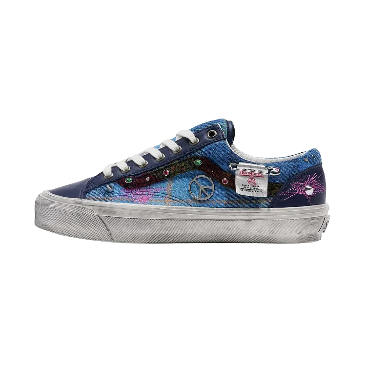 Harris Tweed x Vans Premium Old Skool 36 Tweed Navy Blue