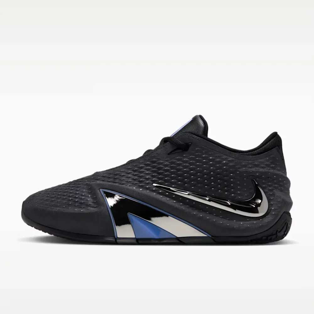 Nike Ja 4 Dark Mode Black Metallic Silver Cobalt Bliss foto 1