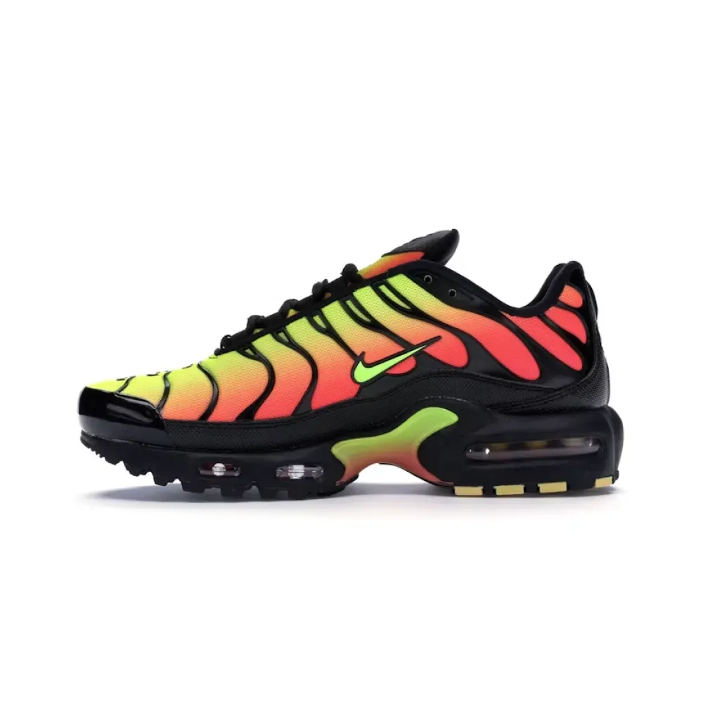 Nike Air Max Plus Black Volt Solar Red foto 3