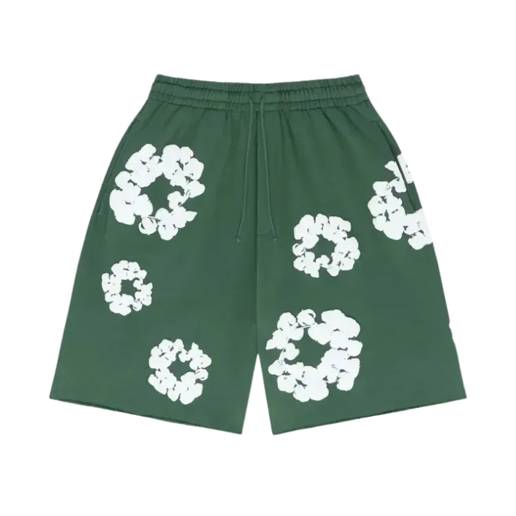 Shorts Denim Tears The Cotton Wreath Green