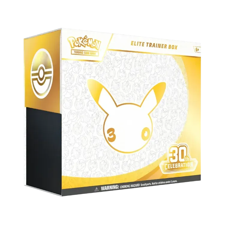 Coleção Treinador Avançado Celebração de 30 Anos Pokémon TCG EN-US