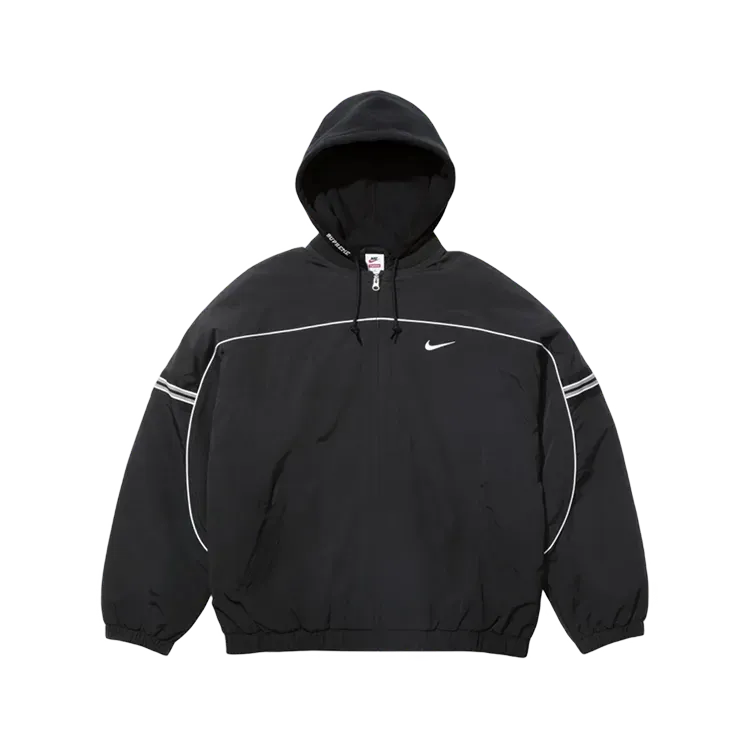 Nike x Supreme Jaqueta Nylon Hooded Black FW26-W6