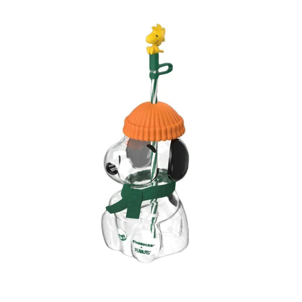 Peanuts x Starbucks Copo Snoopy Glass Cold foto 1