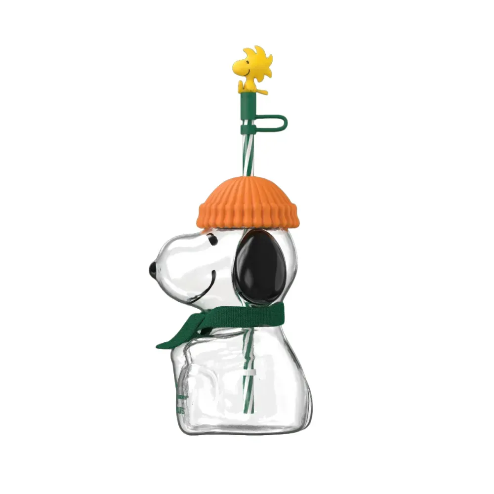 Peanuts x Starbucks Copo Snoopy Glass Cold foto 2