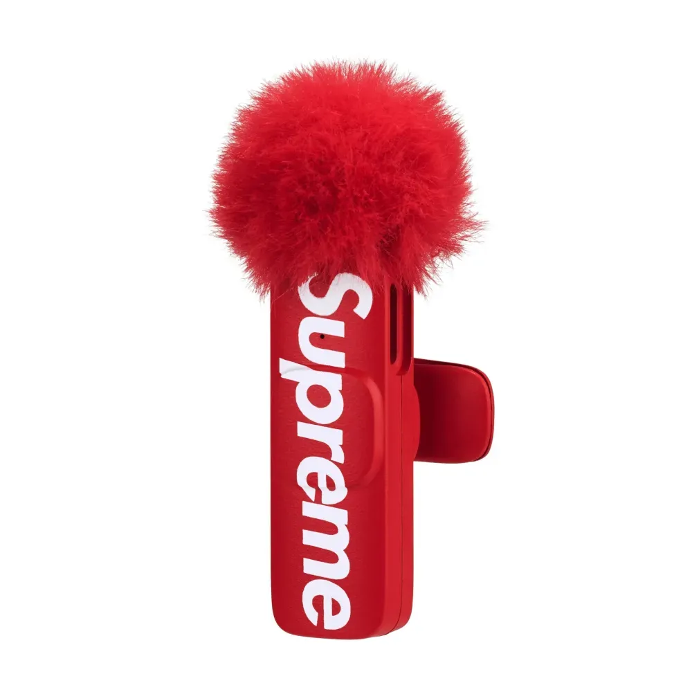 Microfone Supreme Mini Red (Set of 2) FW26-W6 foto 2
