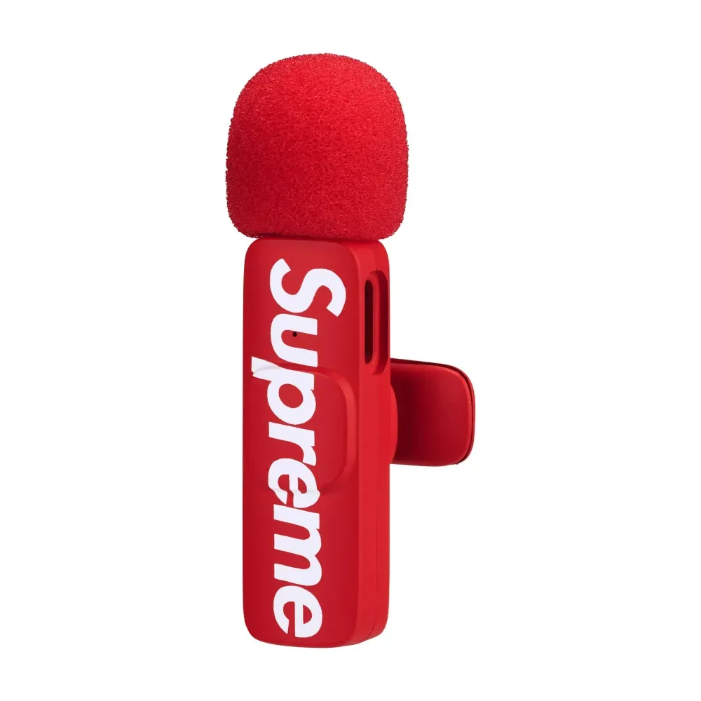 Microfone Supreme Mini Red (Set of 2) FW26-W6 foto 1