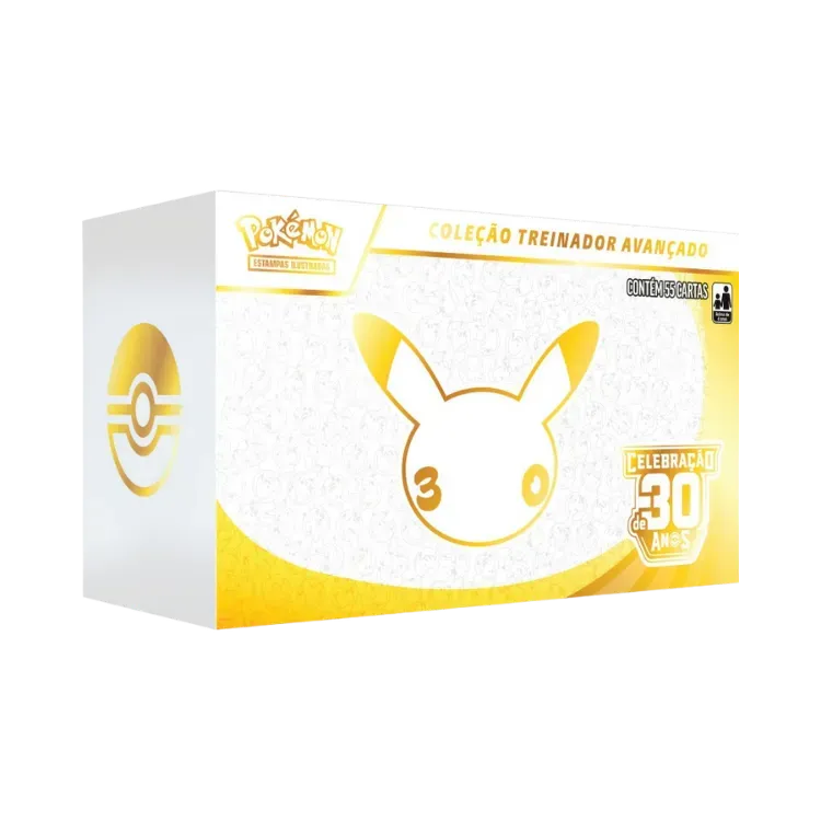 Coleção Treinador Avançado Celebração de 30 Anos Pokémon TCG PT-BR