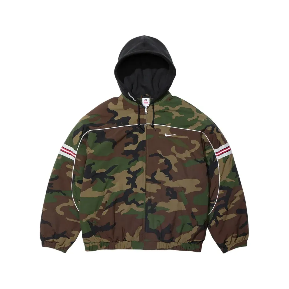 Imagem Nike x Supreme Jaqueta Nylon Hooded Woodland Camo FW26-W6
