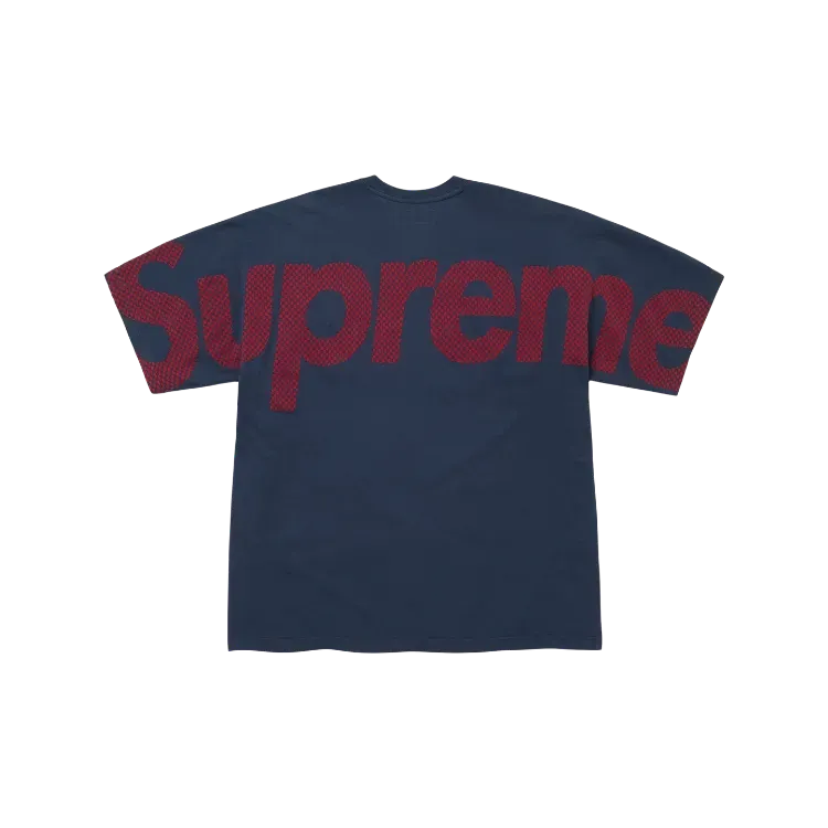 Camiseta Supreme Checkerboard Intarsia Navy FW26-W6