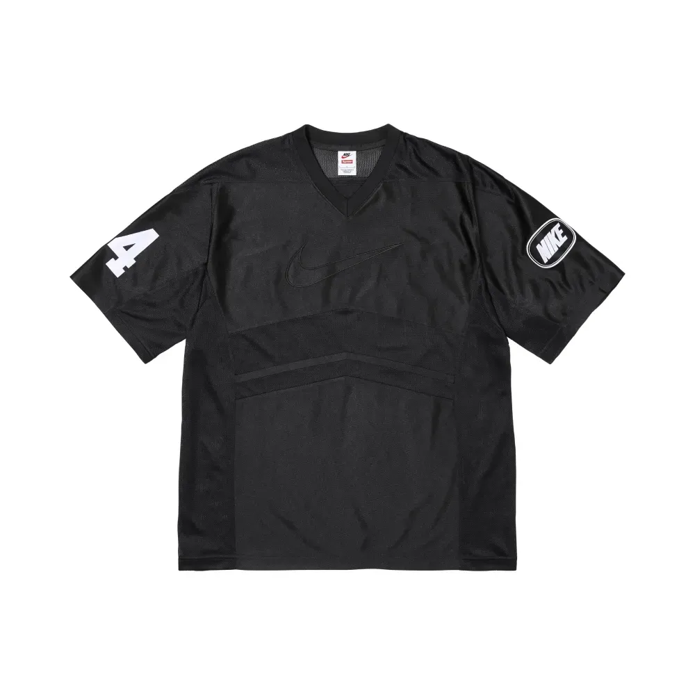 Imagem Nike x Supreme Camiseta Football Jersey Black FW26-W6