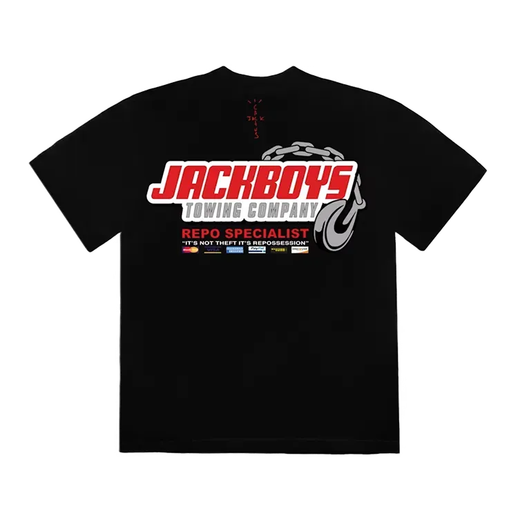 Camiseta Travis Scott Jackboys Repo Black