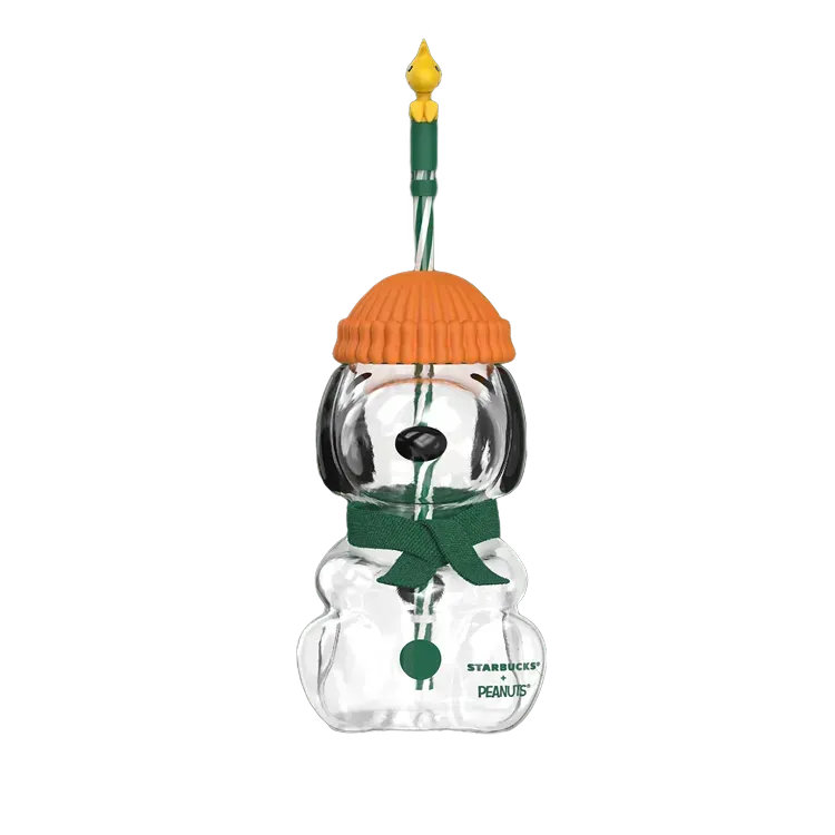 Peanuts x Starbucks Copo Snoopy Glass Cold