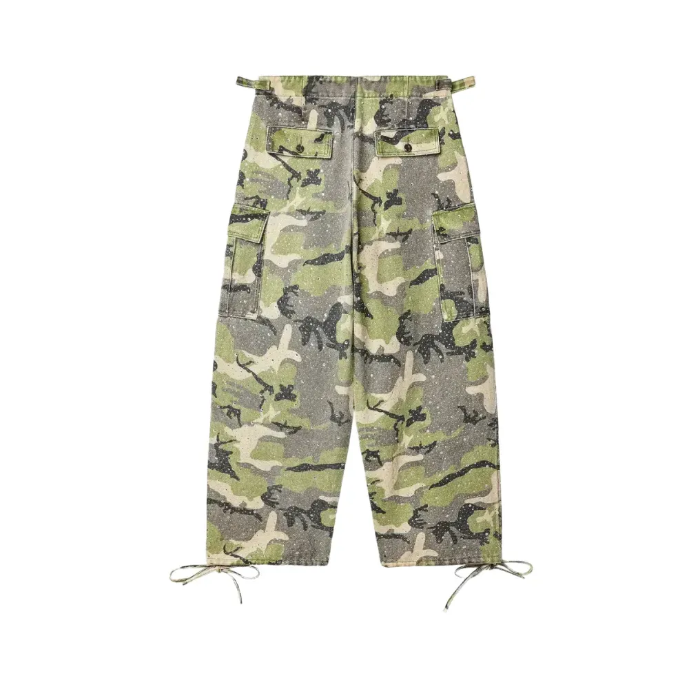 Conjunto Vale Lives Forever Crystal Camo Work Green foto 4