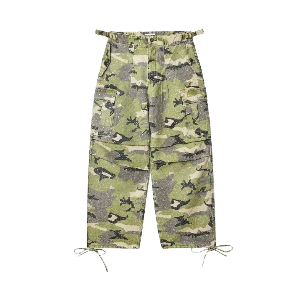 Conjunto Vale Lives Forever Crystal Camo Work Green foto 3