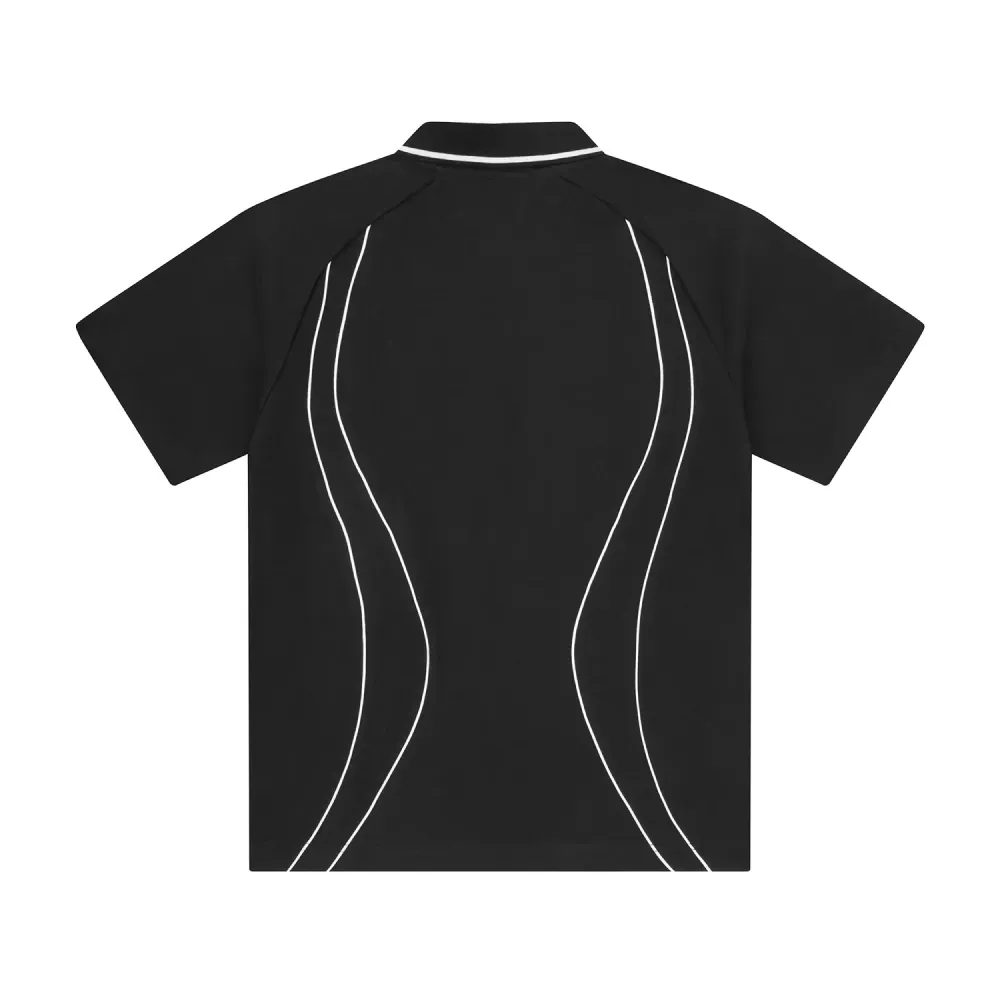 Conjunto Corteiz Island Pique Black foto 1