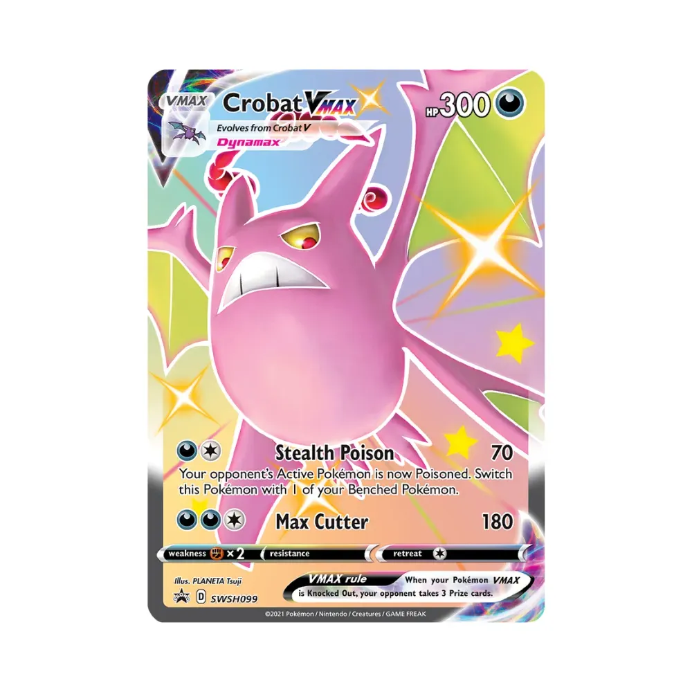 Crobat VMAX (SWSH99) Espada e Escudo Promos Pokémon TCG foto 1