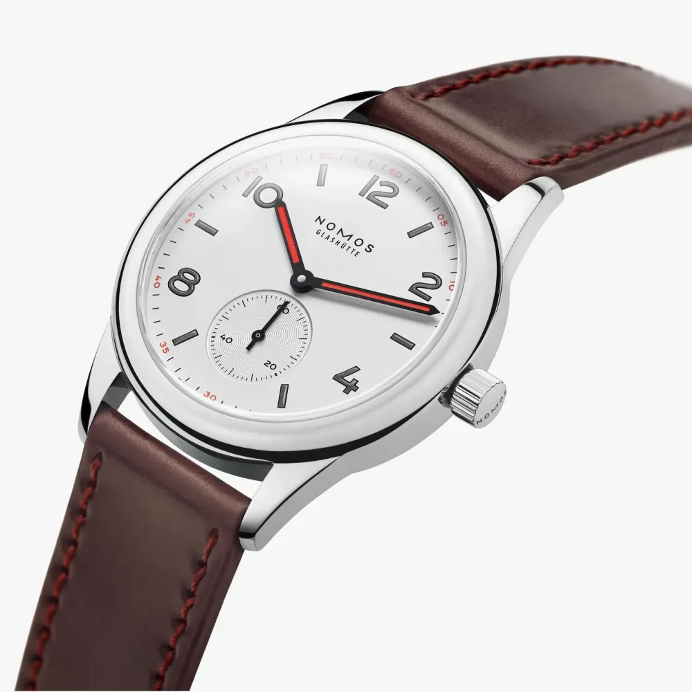 Relógio NOMOS Glashütte Club White 36mm foto 2