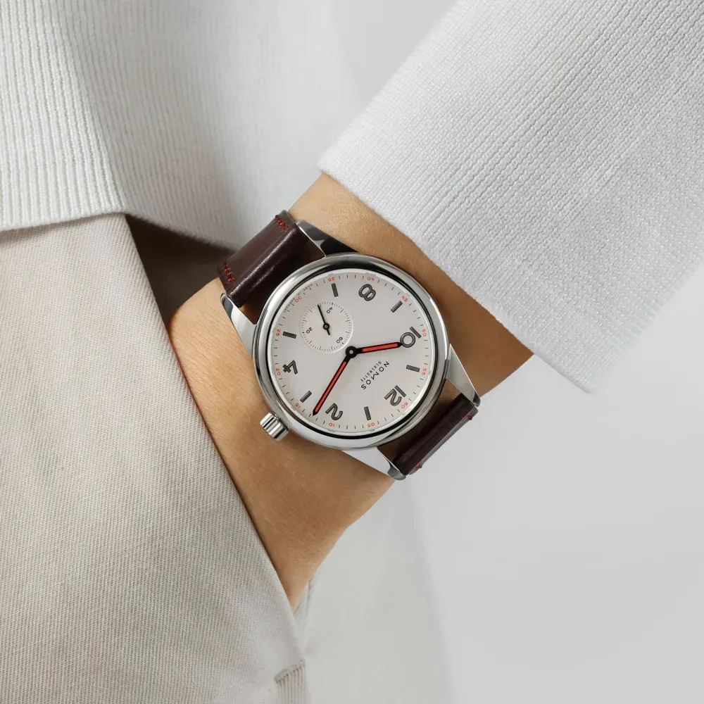 Relógio NOMOS Glashütte Club White 36mm foto 5