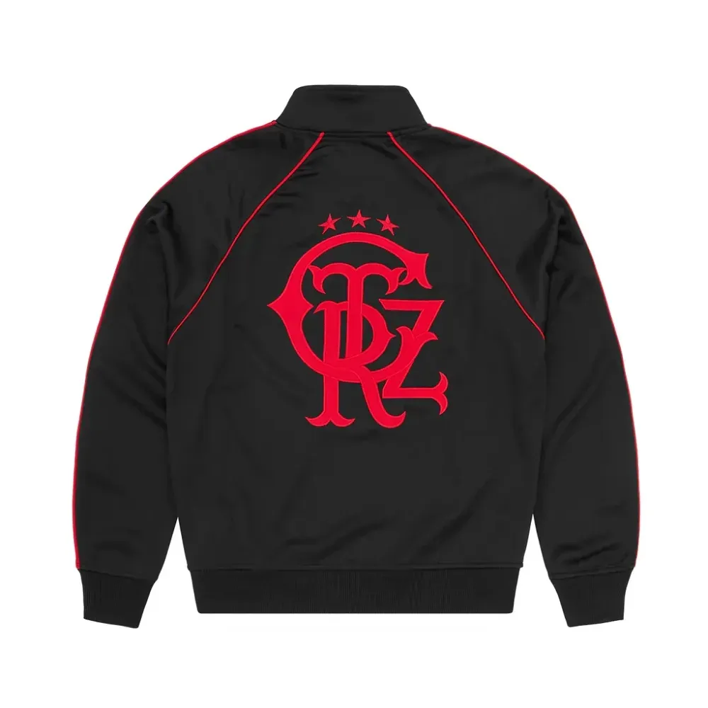 CR Flamengo x Corteiz Conjunto 3 Star Black foto 1